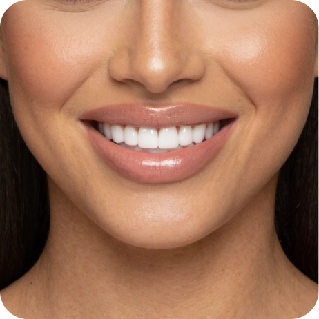 Detail of a healthy smile